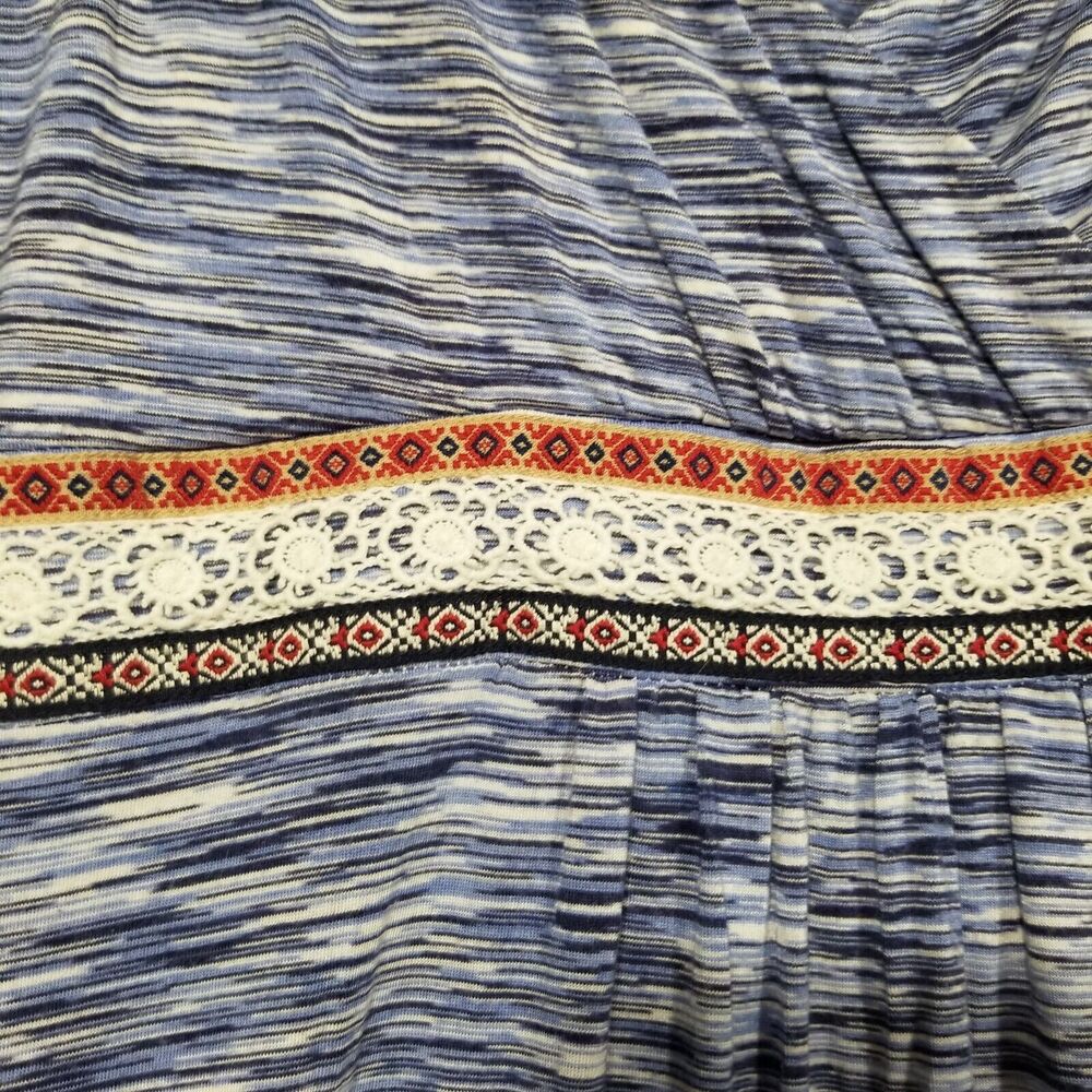 Cable & Gauge Small Dress Maxi Sleeveless Jersey Knit Beach Bohemian Festival - Picture 9 of 9